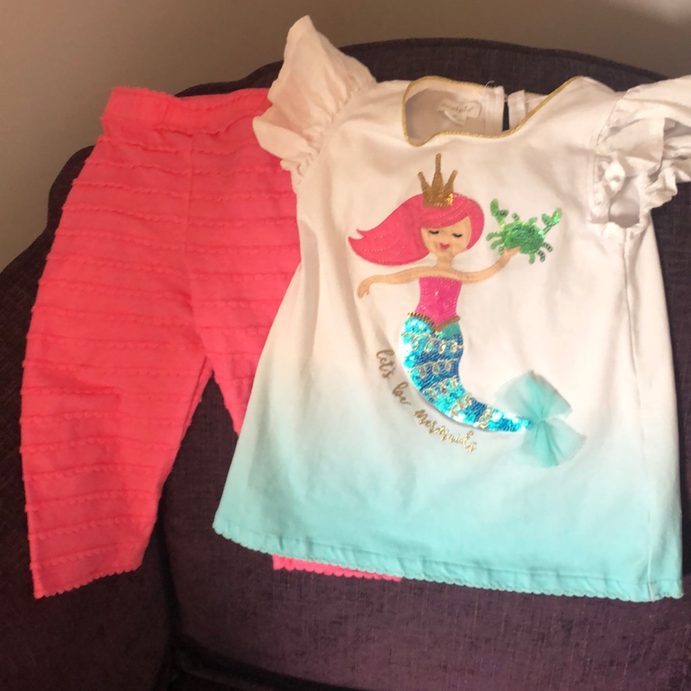 Let’s be mermaids 🧜‍♀️ Mud Pie 3T Set